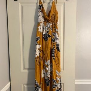 O’Neill Gold Floral Dress